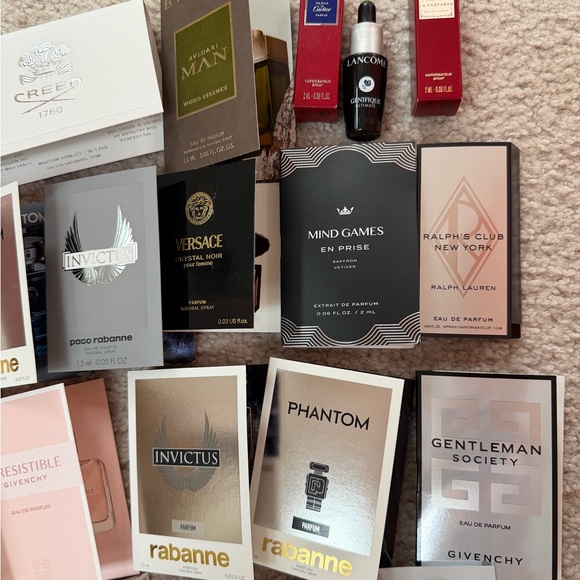 Assorted Fragr Sample Collection of 27 new - Picture 3 of 6